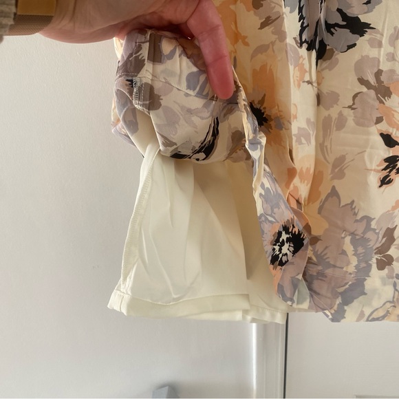 Beautiful Fossil Pastel 100% Silk Shift Dress, Zipper-back & Lined *EUC* - Picture 8 of 13